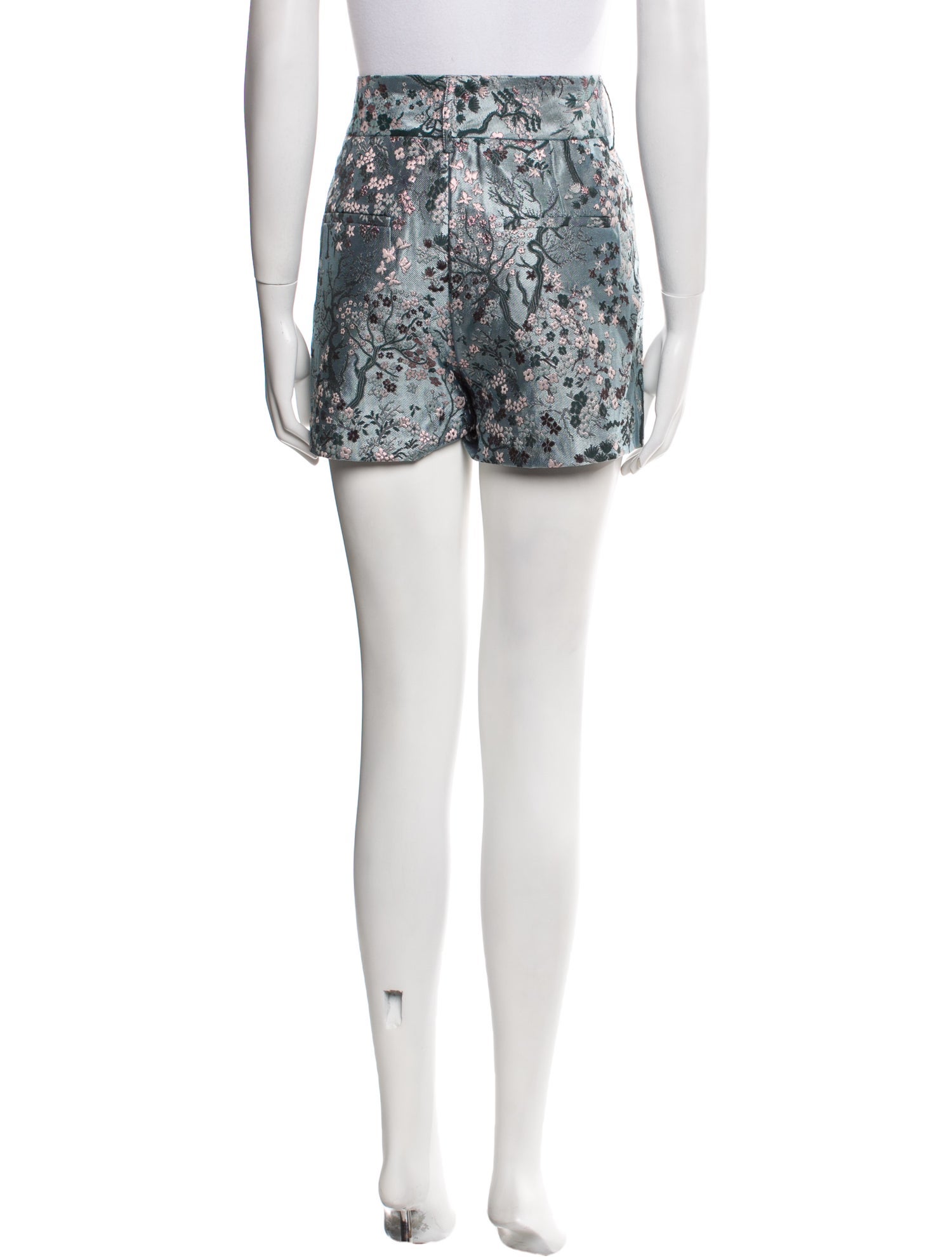 Alice + Olivia Printed Mini Shorts